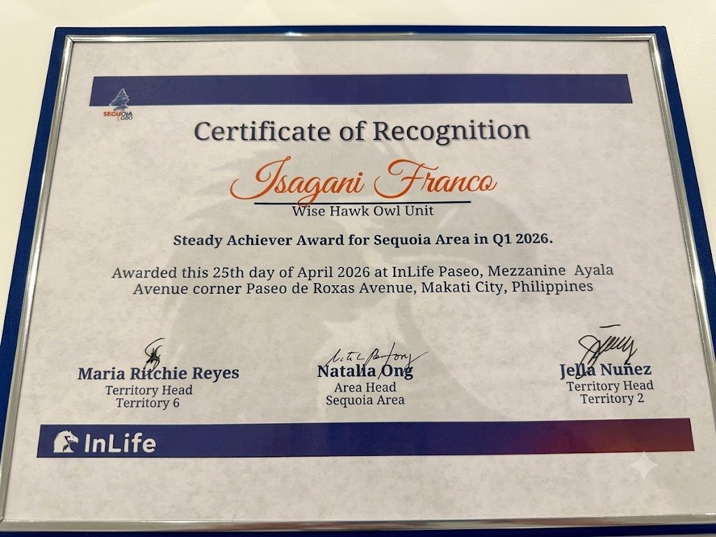 Steady Achiever Award Q1 2026